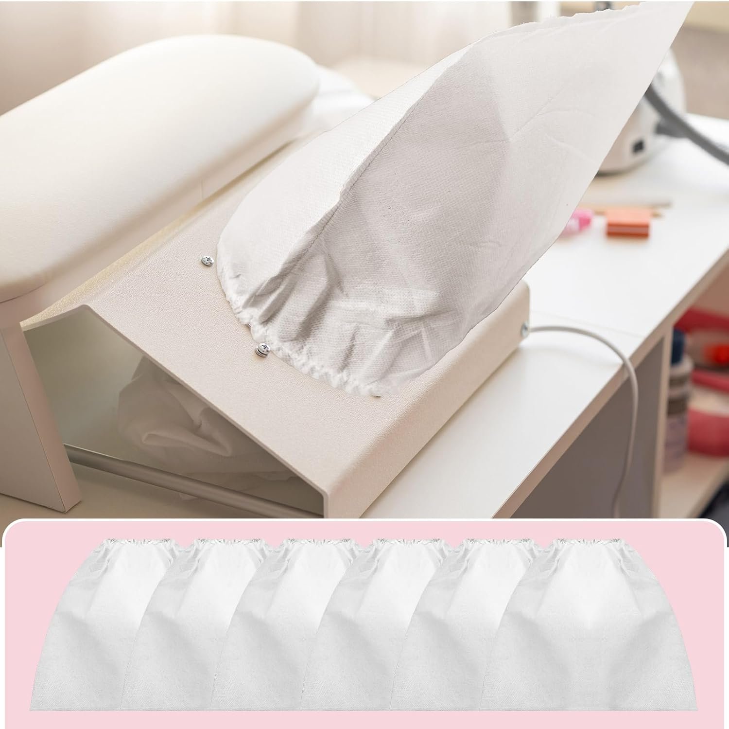 Wholesale 30 Pcs Reusable Non-woven Nail Art Dust Suction Collector Vacuum Replacement Bags for Nail Art Equipment Manufacturer