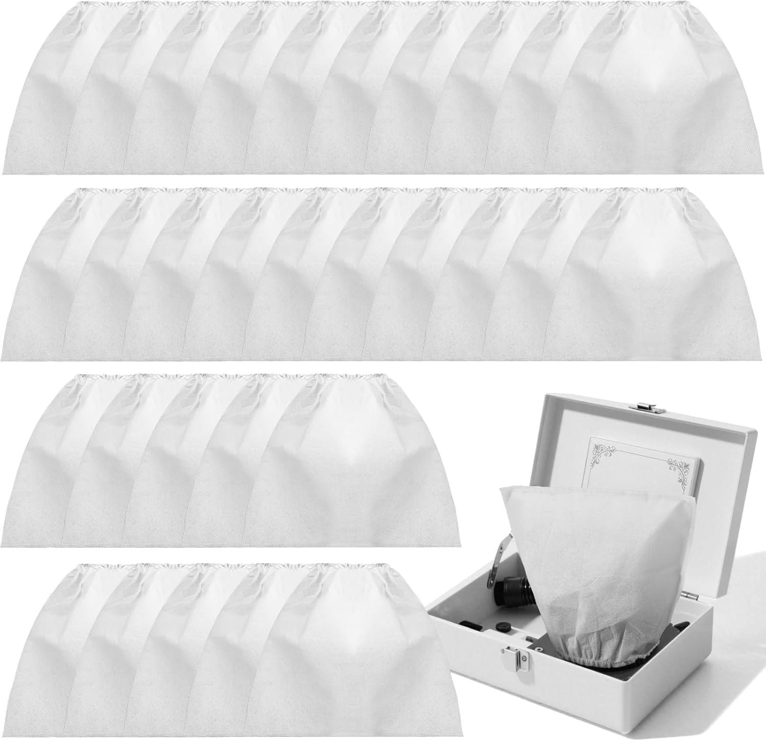 Wholesale 30 Pcs Reusable Non-woven Nail Art Dust Suction Collector Vacuum Replacement Bags for Nail Art Equipment Manufacturer