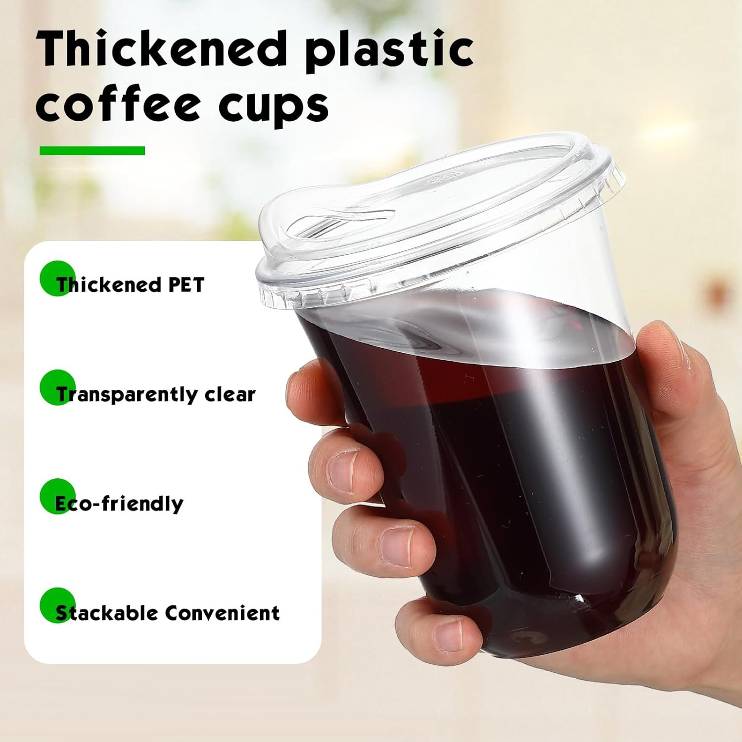 Wholesale Clear Plastic Disposable Cups with Strawless Sip Lids Round Bottom Togo Cups for Coffee Smoothies Cold Beverages Coffee Shops Party Catering (16 oz 50 Pcs) Manufacturer Wholesale Clear Plastic Disposable Cups with Strawless Sip Lids Round Bottom Togo Cups for Coffee Smoothies Cold Beverages Coffee Shops Party Catering (16 oz 50 Pcs) Manufacturer