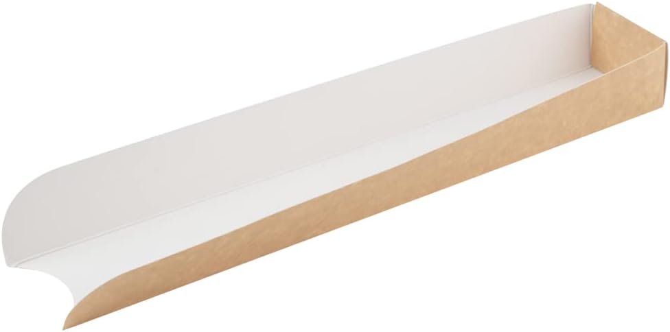 Wholesale 11.8 x 2 x 1.3 Inch Hot Dog Trays Pack of 200 Open-Design 3-Walled Greaseproof Recyclable Disposable Kraft Paper Containers for Food Trucks Manufacturer Wholesale 11.8 x 2 x 1.3 Inch Hot Dog Trays Pack of 200 Open-Design 3-Walled Greaseproof Recyclable Disposable Kraft Paper Containers for Food Trucks Manufacturer
