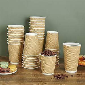 Wholesale 8 oz 120 Count Insulated Ripple Wall Paper Hot Coffee Cups Manufacturer