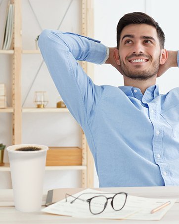 Wholesale 100 Pack 8 oz Food-Grade Leak-Proof Disposable White Paper Coffee Cups for Hot Cold Drinks Office Party Picnic Travel Events Manufacturer