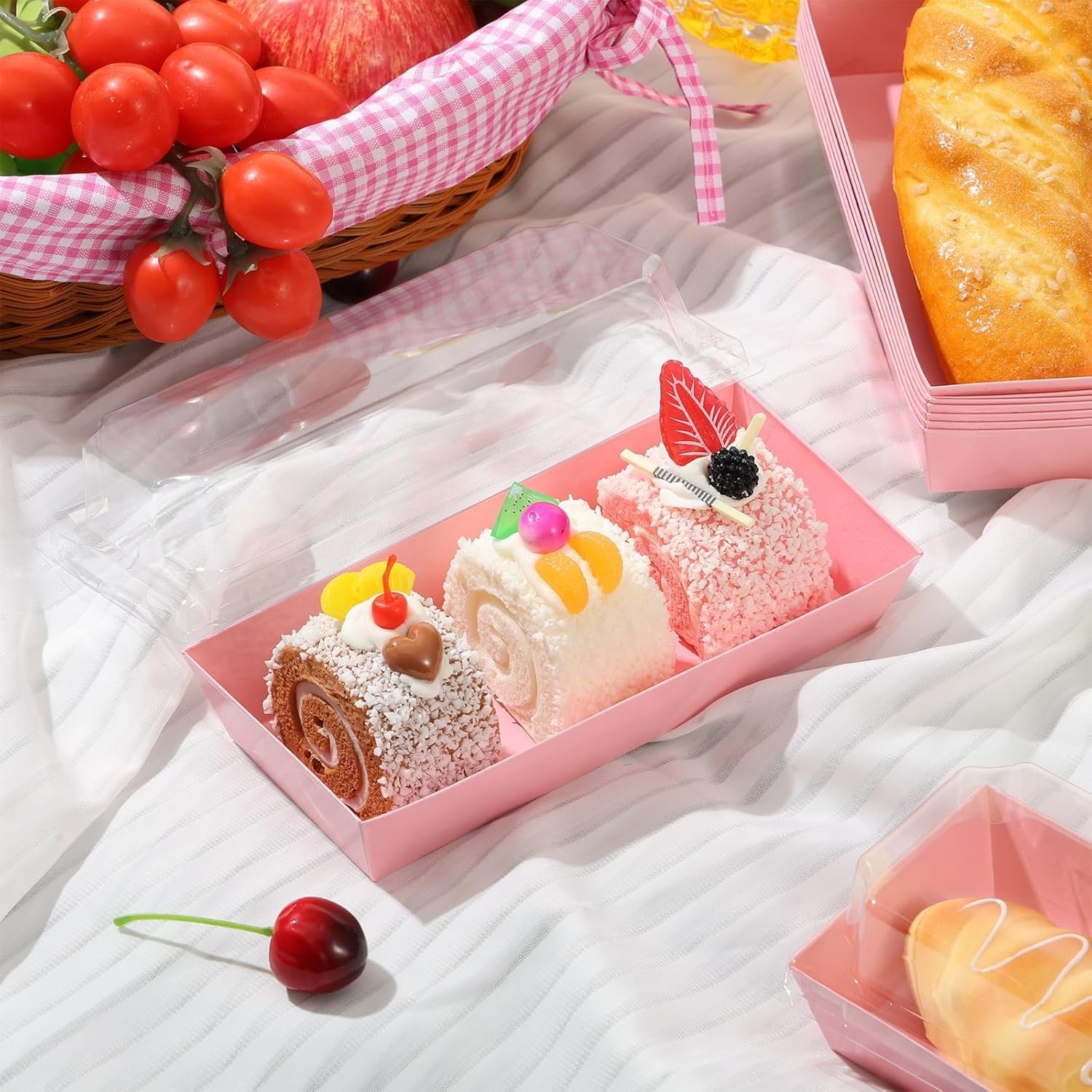 Wholesale 100 Pack Disposable Kraft Paper Charcuterie Boxes with Clear Lids Food Containers To Go Mini Treat Boxes for Bakery Desserts Sushi Fruits Cookies Valentine Pink Manufacturer Wholesale 100 Pack Disposable Kraft Paper Charcuterie Boxes with Clear Lids Food Containers To Go Mini Treat Boxes for Bakery Desserts Sushi Fruits Cookies Valentine Pink Manufacturer