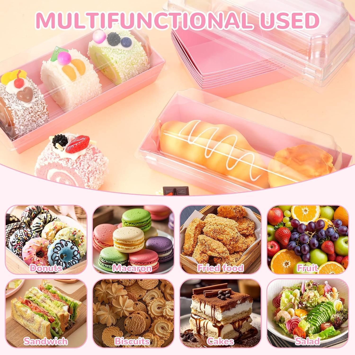 Wholesale 100 Pack Disposable Kraft Paper Charcuterie Boxes with Clear Lids Food Containers To Go Mini Treat Boxes for Bakery Desserts Sushi Fruits Cookies Valentine Pink Manufacturer Wholesale 100 Pack Disposable Kraft Paper Charcuterie Boxes with Clear Lids Food Containers To Go Mini Treat Boxes for Bakery Desserts Sushi Fruits Cookies Valentine Pink Manufacturer