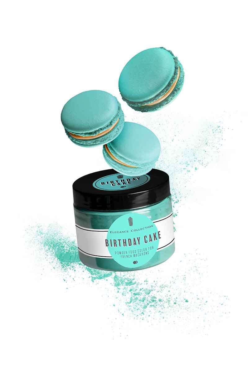 Wholesale Birthday Cake Macaron Powder Color for French Macarons 50 gr Manufacturer