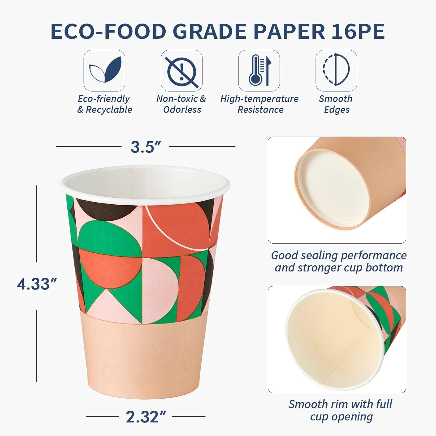 Wholesale 270 Pack 12oz Disposable Paper Cups for Hot Cold Beverages and Water Suitable for Party Picnic Travel Events Manufacturer
