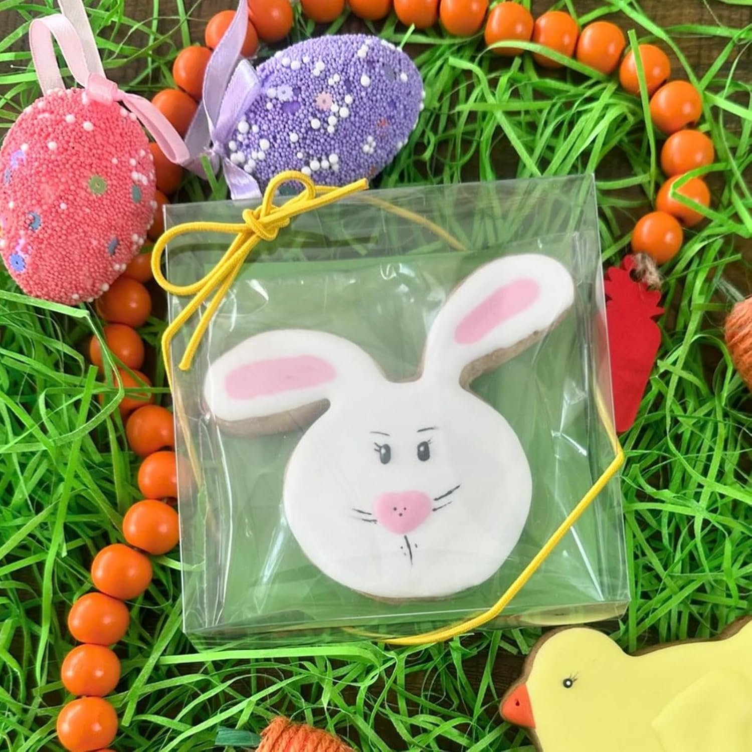 Wholesale 100Pcs Clear Plastic Single Treat Boxes with Full Window 4x4x1.2inch for Macarons Donuts Parties Holidays Manufacturer