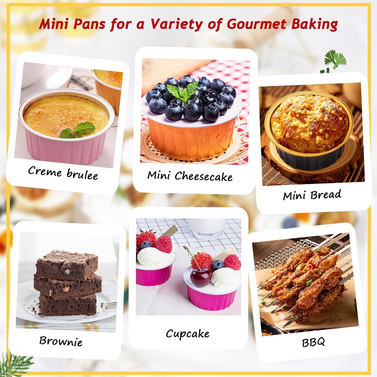 Wholesale 5oz Aluminum Foil Cupcake Pans with Dome Lids 100 Pack Disposable Baking Tins Ramekins for Small Cakes Mini Pies Muffins - Pink Manufacturer