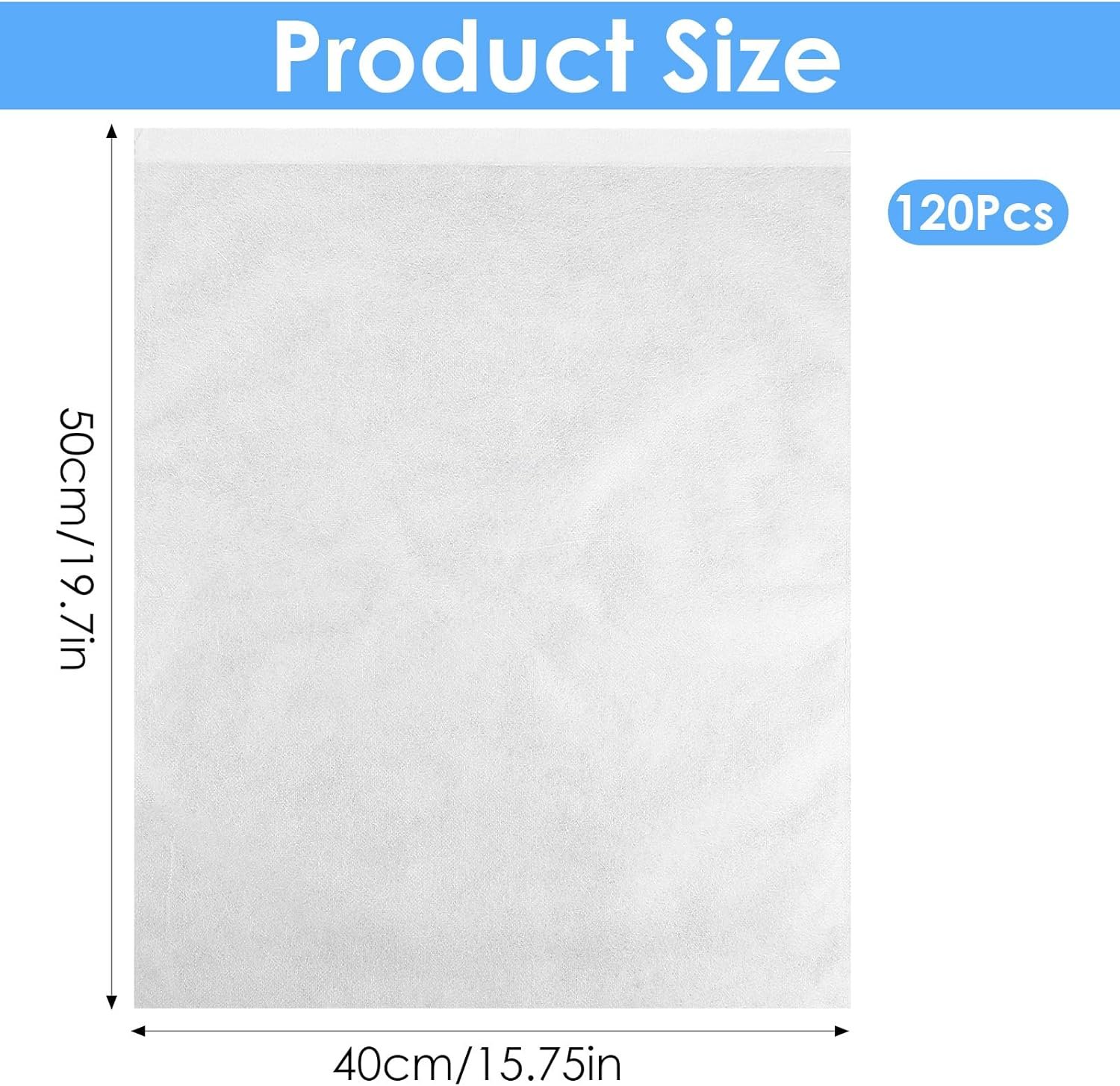 Wholesale 120 Pcs Breathable Non-Woven Fabric Dust Proof Storage Bags with Drawstring for Handbags Purses Shoes and Travel Organizer 19.7x15.7 Inch White Manufacturer