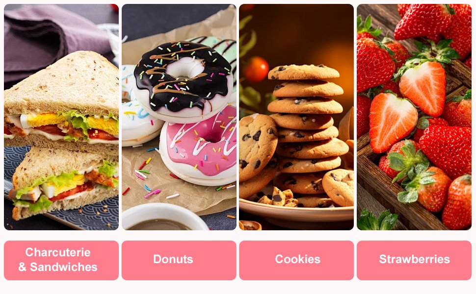 Wholesale 100 Pack 5 Inch Square Disposable Paper Charcuterie Boxes with Clear Lids and Rope Handles Kraft White Food Containers for Dessert Cake Cookies Sandwiches Manufacturer