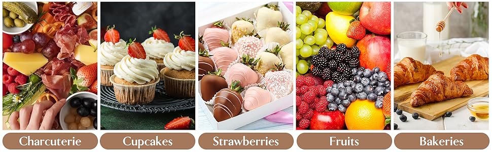 Wholesale 8 x 6 Inch Paper Charcuterie Boxes with Clear Lids 20 Pack Large Disposable Take Out Bakery Boxes To Go Containers for Cake Slices Cupcakes Sandwiches Cookies Cocoa Bombs Salads White Manufacturer Wholesale 8 x 6 Inch Paper Charcuterie Boxes with Clear Lids 20 Pack Large Disposable Take Out Bakery Boxes To Go Containers for Cake Slices Cupcakes Sandwiches Cookies Cocoa Bombs Salads White Manufacturer