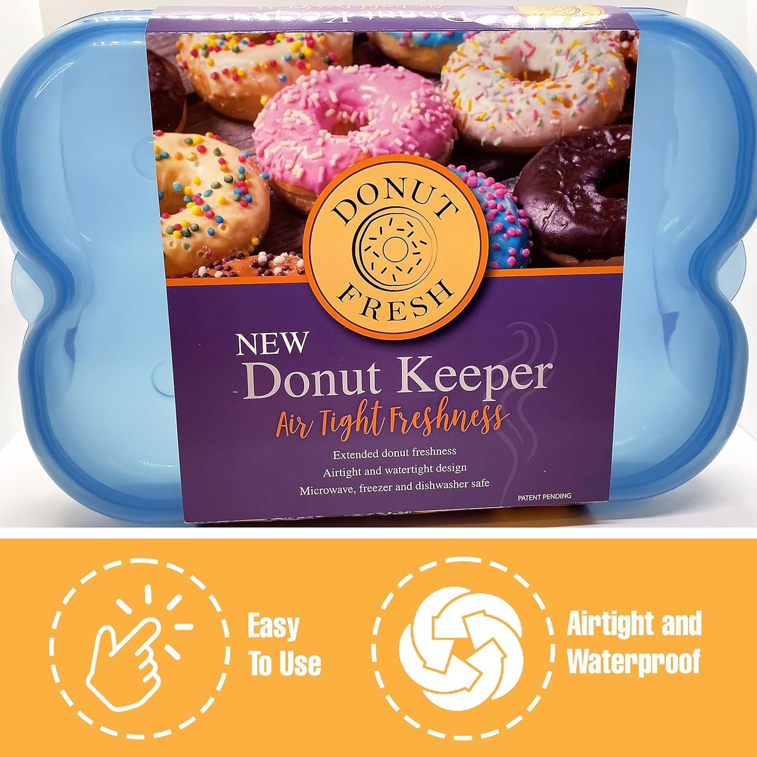 OEM Airtight Reusable BPA-Free Donut Storage Container Holder Holds 6 Fresh Donuts Manufacturer OEM Airtight Reusable BPA-Free Donut Storage Container Holder Holds 6 Fresh Donuts Manufacturer