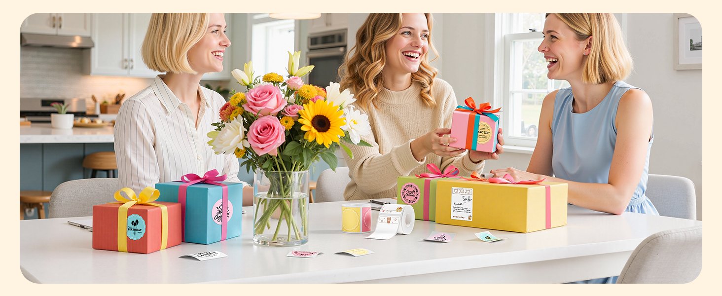 OEM 2 Rolls 2'' x 1.18'' (50x30mm) Waterproof Oil-Proof Tear-Proof Thermal Labels for B1 B21 B3S K3 Label Makers Black on White Manufacturer