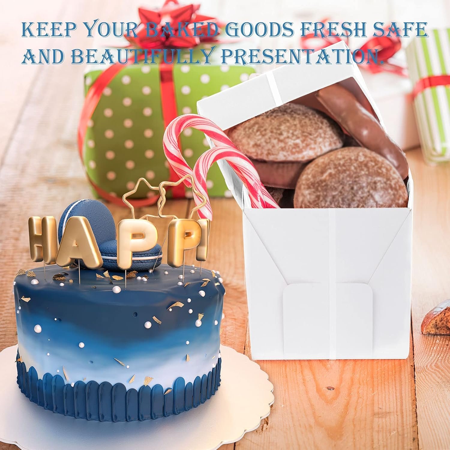 Wholesale 10x10x8 Inch Cake Boxes 10pcs with Window Tall Design for Tier Cakes Wedding Birthday Transport Sturdy White Disposable Bakery Containers Manufacturer