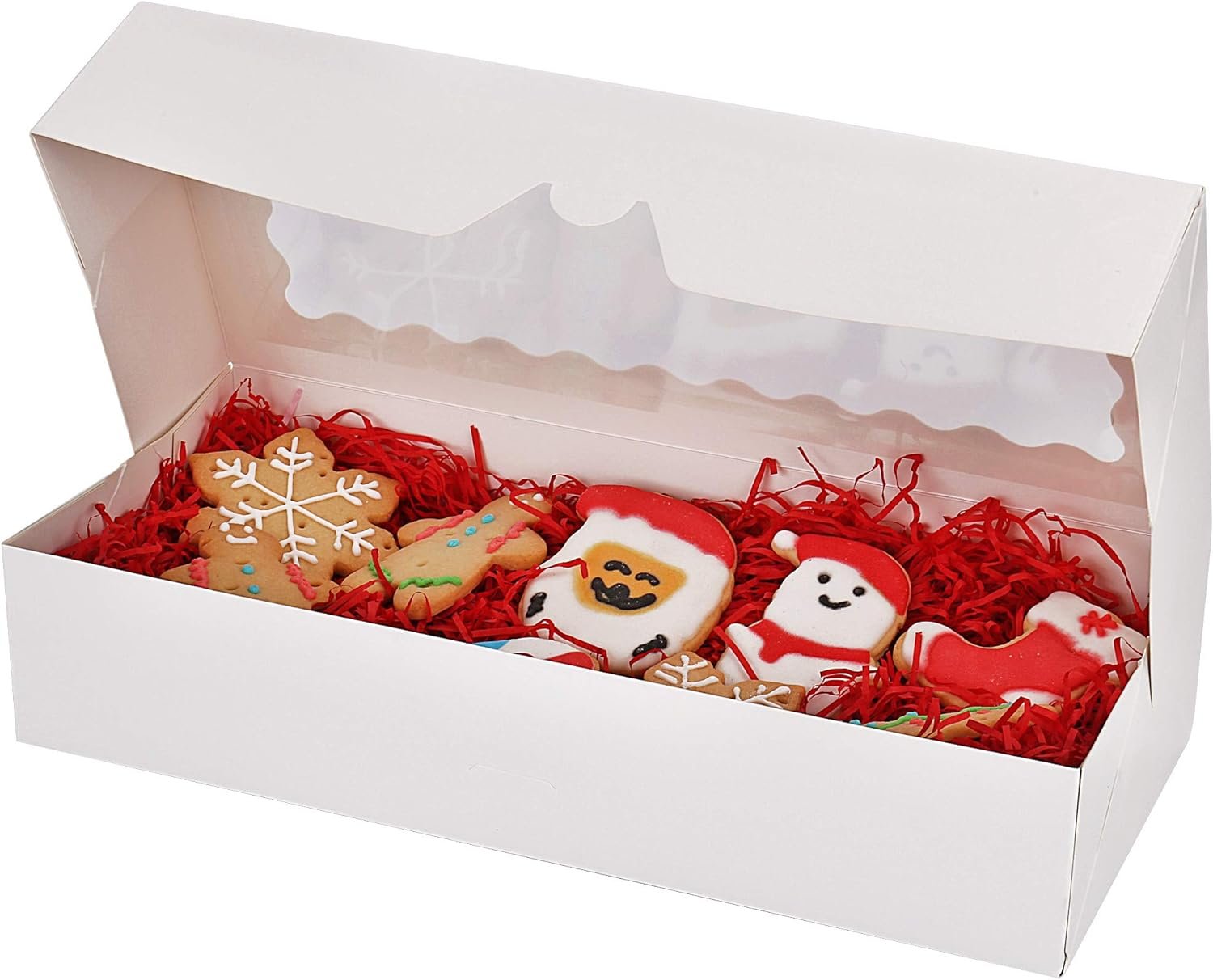 Wholesale 20-Pack Cookie Boxes with Window 12.5