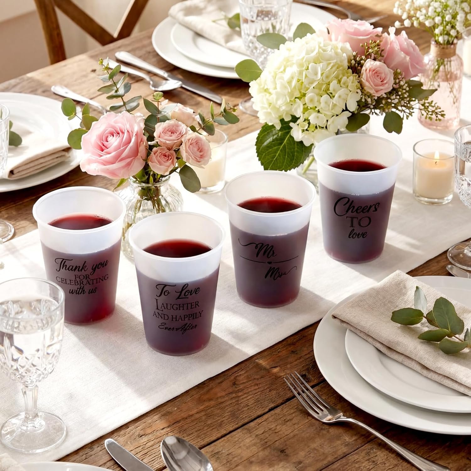 Wholesale 100 Pcs 12 oz Frosted Clear Plastic Disposable Cups Bulk for Wedding Reception Bridal Shower Bachelorette Party Supplies Manufacturer Wholesale 100 Pcs 12 oz Frosted Clear Plastic Disposable Cups Bulk for Wedding Reception Bridal Shower Bachelorette Party Supplies Manufacturer