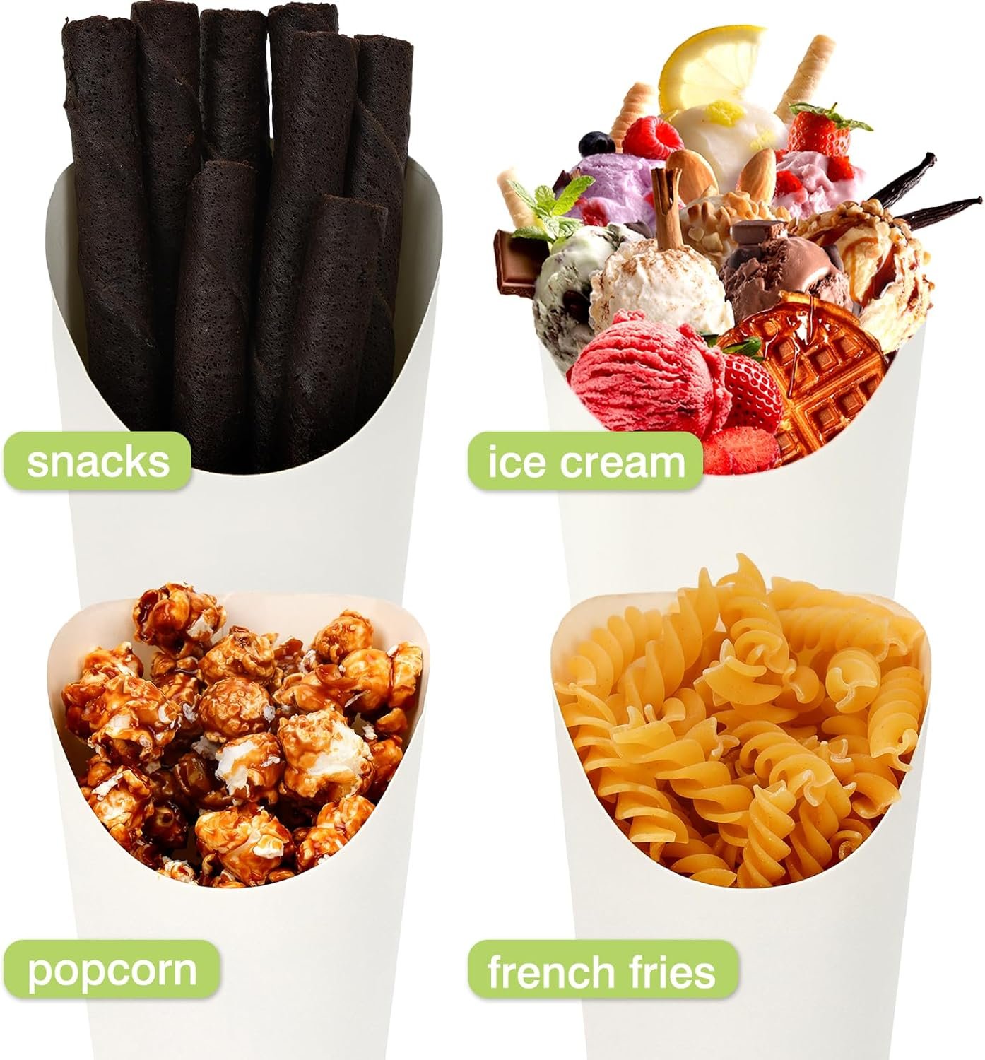 Wholesale 60pcs 12oz Charcuterie Cups with Sticks and 200pcs Cocktail Picks White Disposable Kraft Paper French Fry Holders for Party Appetizers Snacks Desserts Popcorn Manufacturer Wholesale 60pcs 12oz Charcuterie Cups with Sticks and 200pcs Cocktail Picks White Disposable Kraft Paper French Fry Holders for Party Appetizers Snacks Desserts Popcorn Manufacturer