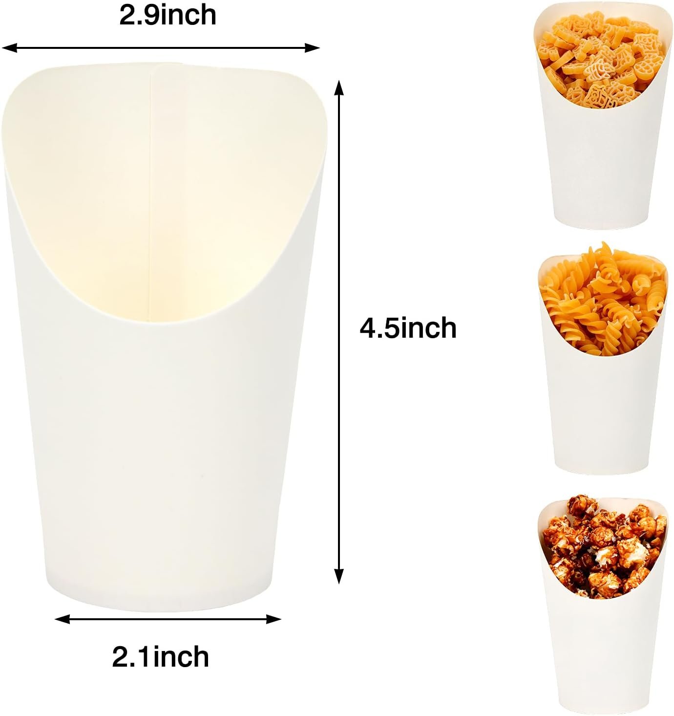 Wholesale 60pcs 12oz Charcuterie Cups with Sticks and 200pcs Cocktail Picks White Disposable Kraft Paper French Fry Holders for Party Appetizers Snacks Desserts Popcorn Manufacturer Wholesale 60pcs 12oz Charcuterie Cups with Sticks and 200pcs Cocktail Picks White Disposable Kraft Paper French Fry Holders for Party Appetizers Snacks Desserts Popcorn Manufacturer