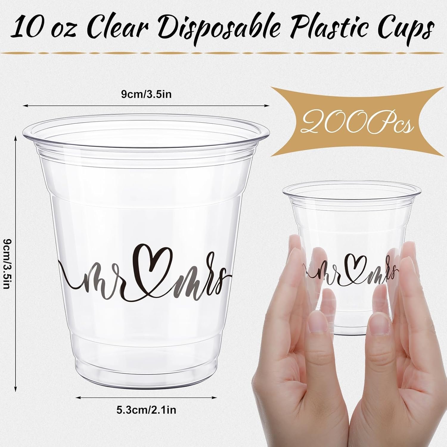 Wholesale 200 Pack 10oz Disposable Clear Plastic Cups Bulk for Wedding Reception Bridal Shower Anniversary Birthday Parties Manufacturer Wholesale 200 Pack 10oz Disposable Clear Plastic Cups Bulk for Wedding Reception Bridal Shower Anniversary Birthday Parties Manufacturer