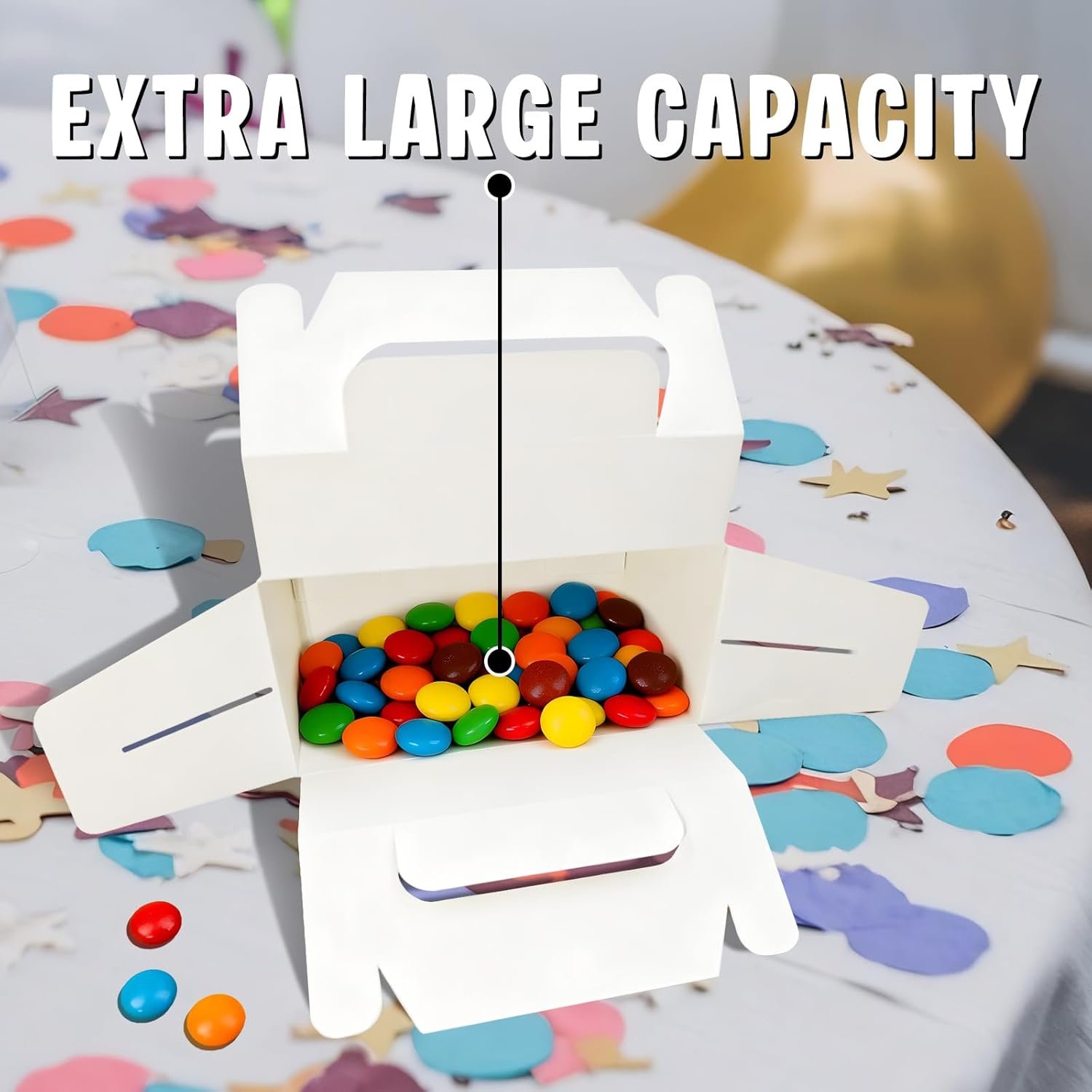 Wholesale 12-Pack Red White Polka Dot Gift Boxes with Handles Candy Treat Boxes for Birthday Baby Shower Bridal Decorations Cookies Cupcakes Snacks Party Supplies Manufacturer