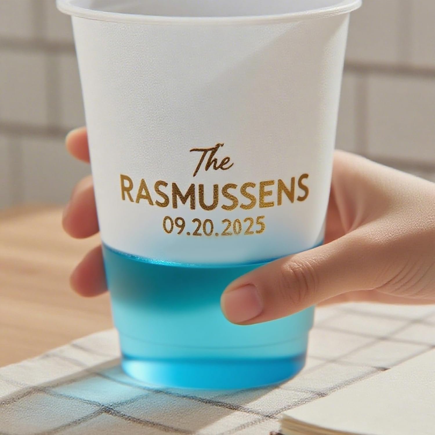 Wholesale 12oz Custom Printed Frosted Plastic Disposable Reusable Party Cups Personalized with Logo for Weddings Bridal Showers Manufacturer