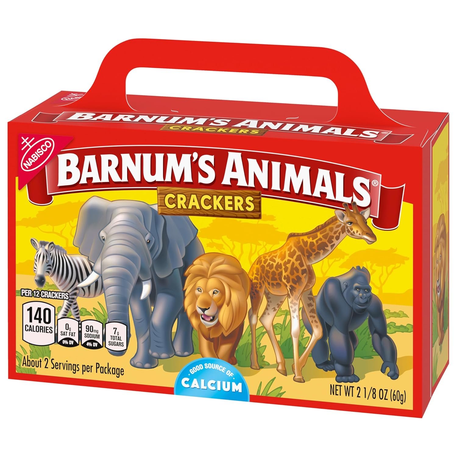 Wholesale Animal Crackers Bulk Kids Snacks 12 x 2.13 oz Boxes Manufacturer