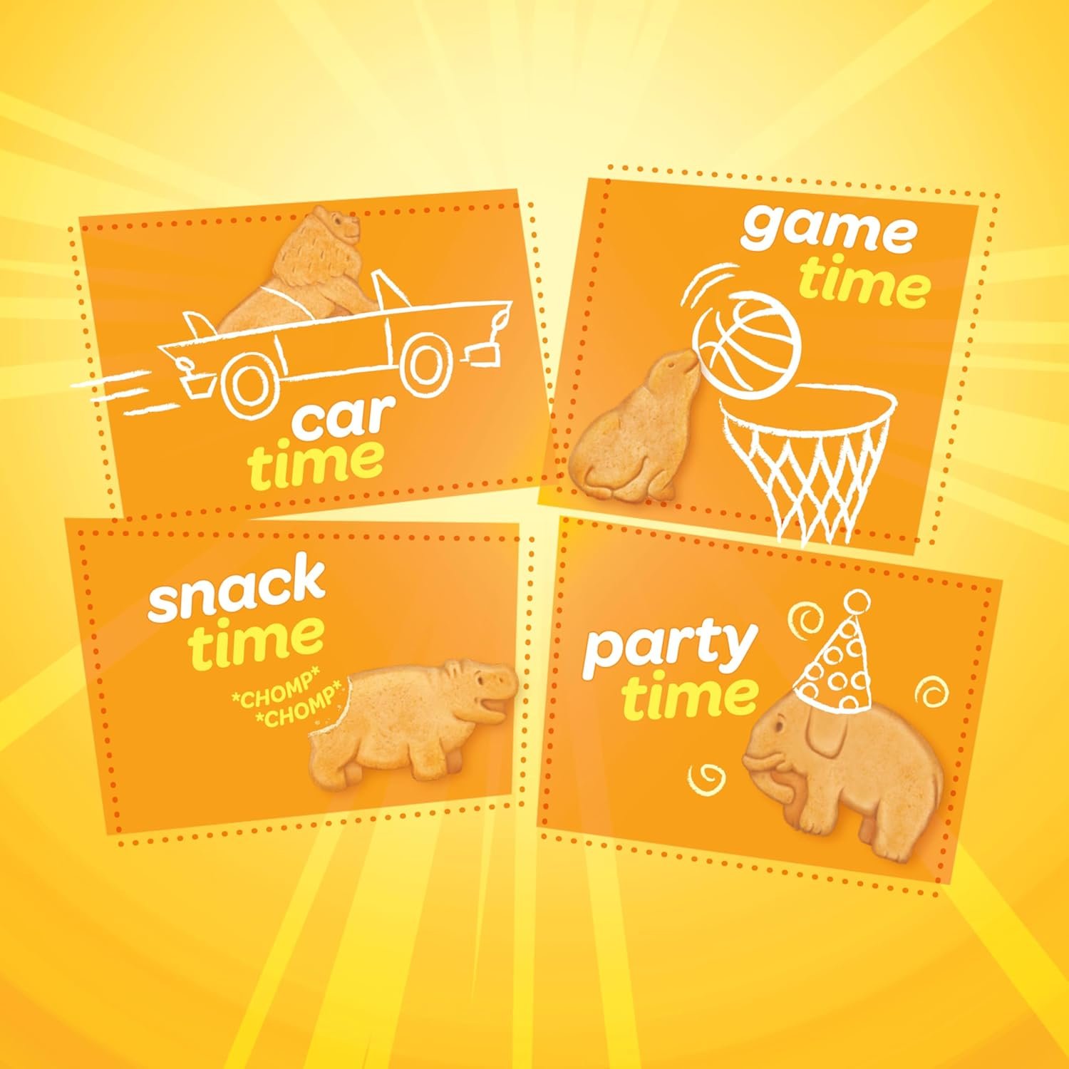 Wholesale Animal Crackers Bulk Kids Snacks 12 x 2.13 oz Boxes Manufacturer