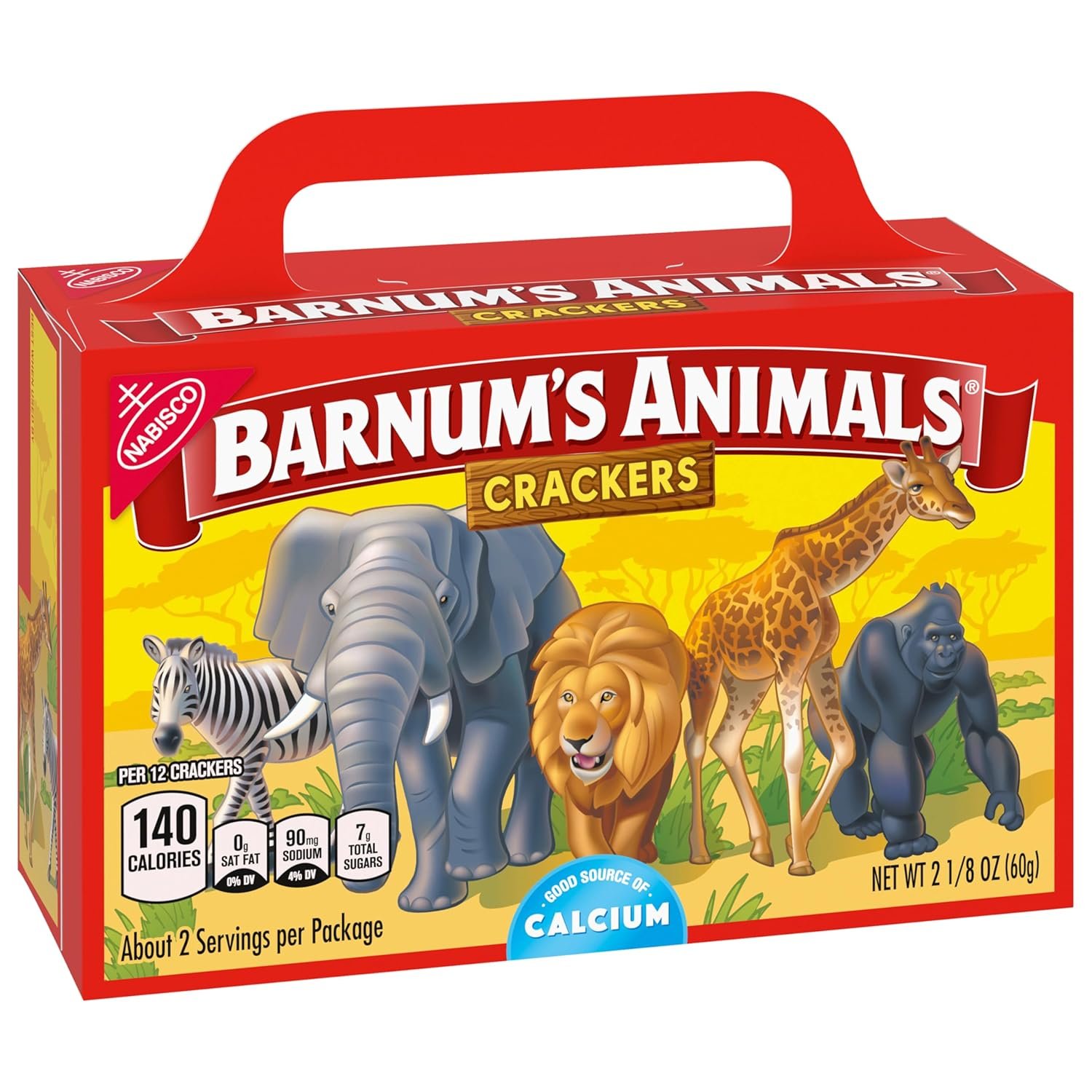 Wholesale Animal Crackers Bulk Kids Snacks 12 x 2.13 oz Boxes Manufacturer