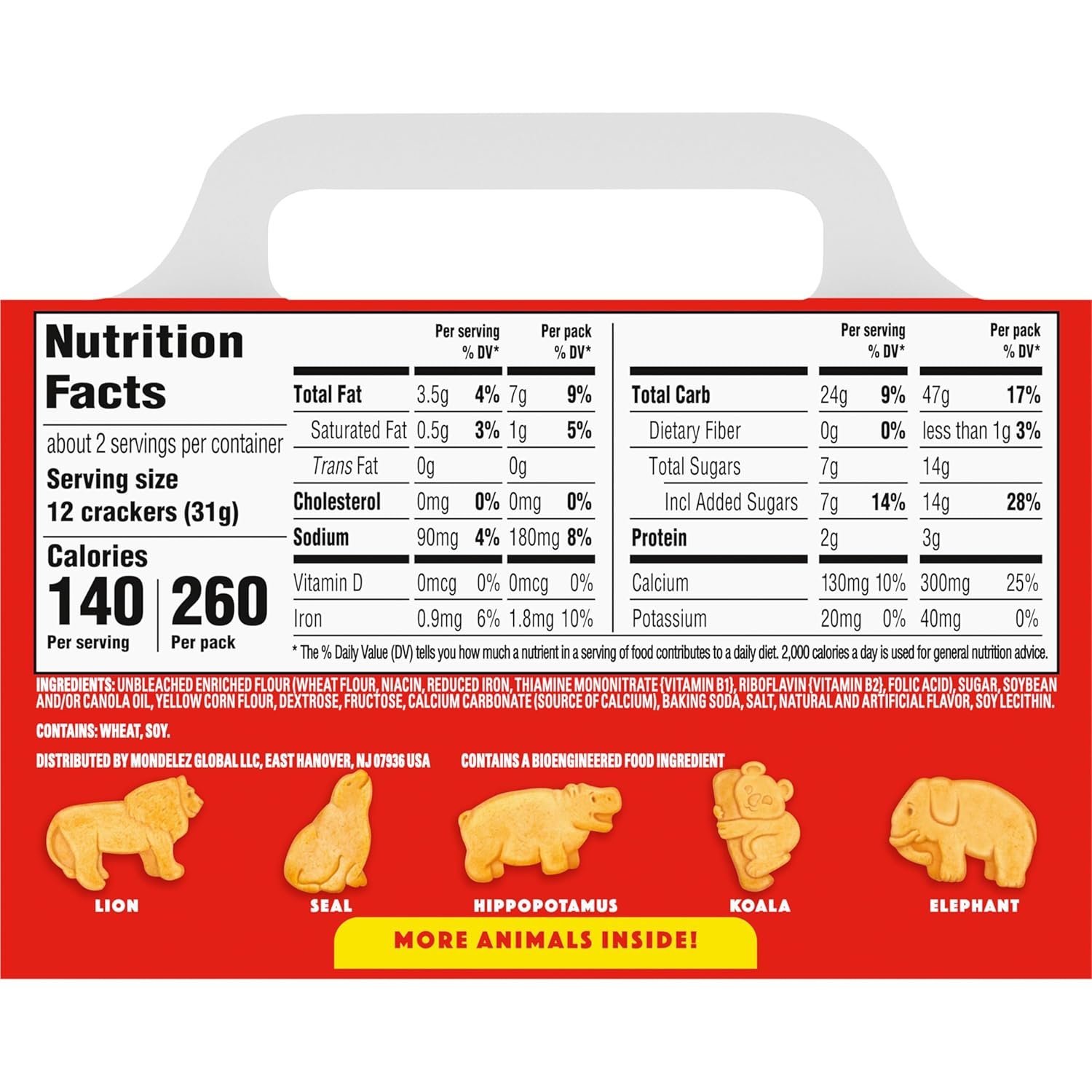 Wholesale Animal Crackers Bulk Kids Snacks 12 x 2.13 oz Boxes Manufacturer