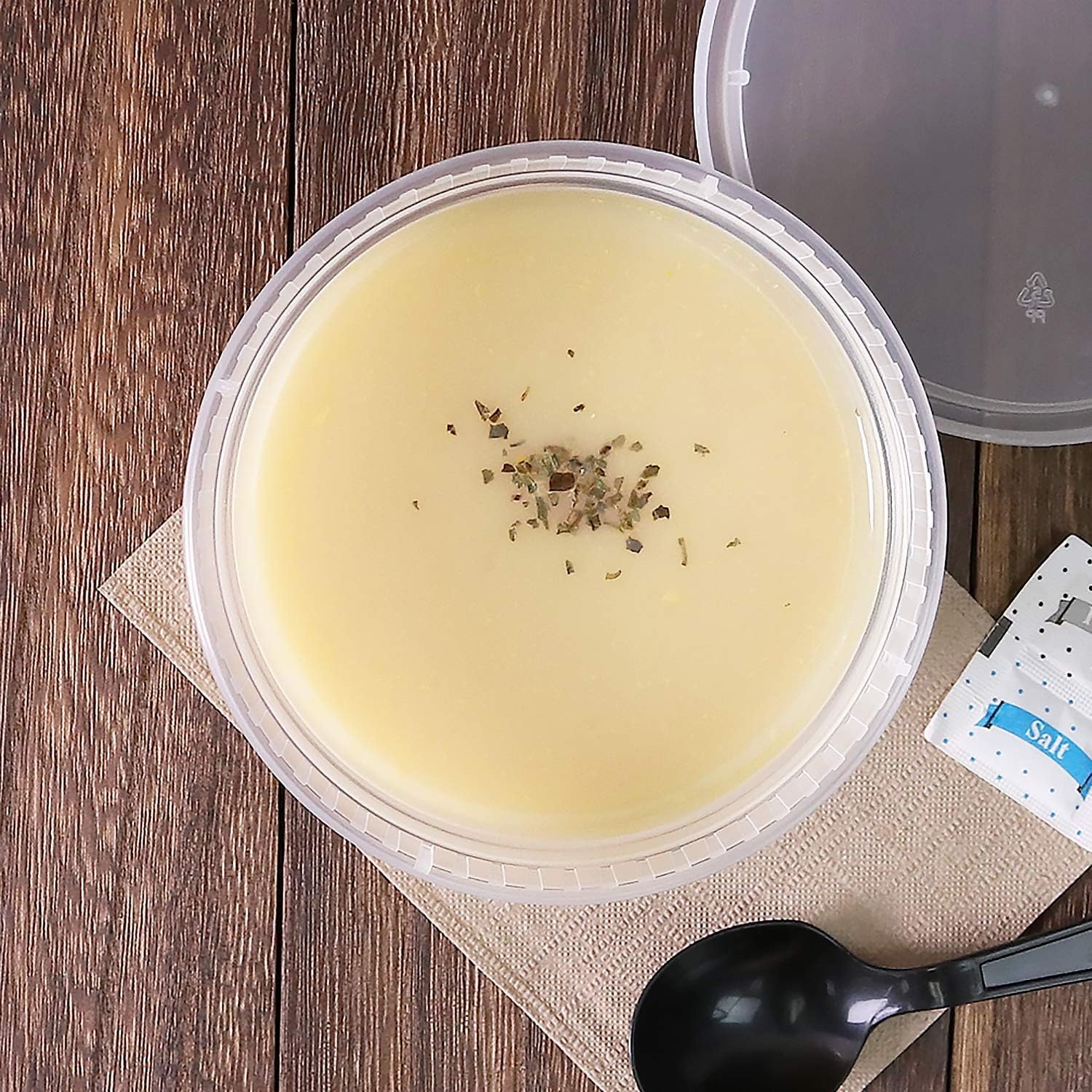 Wholesale [16oz - 240 ct] Clear PP Injection Molded Round Deli Containers with Lids (FP-IMDC16-PP) Manufacturer