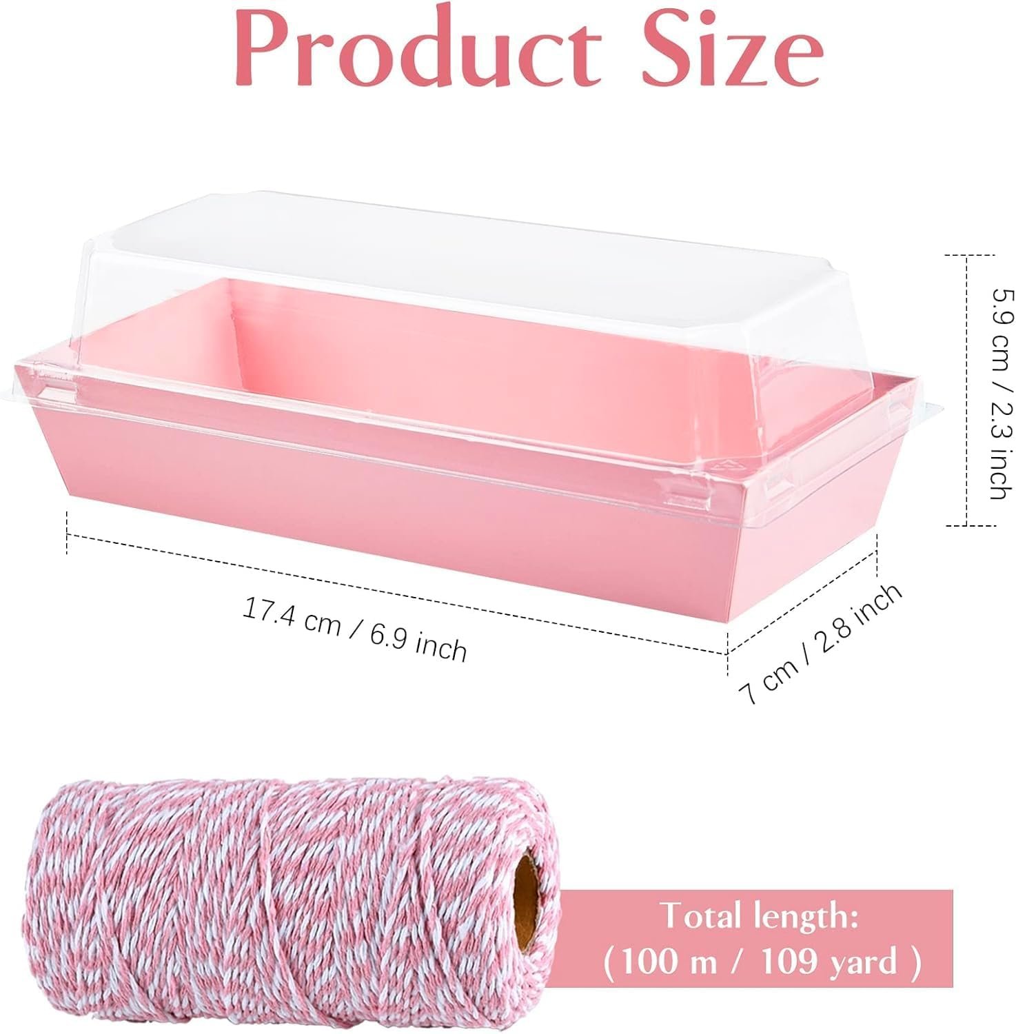 Wholesale 50 Pack 7.5 Inch Pink Paper Charcuterie Boxes with Clear Lids for Desserts Cookies Sandwiches Pastries Strawberries Cupcakes Manufacturer Wholesale 50 Pack 7.5 Inch Pink Paper Charcuterie Boxes with Clear Lids for Desserts Cookies Sandwiches Pastries Strawberries Cupcakes Manufacturer
