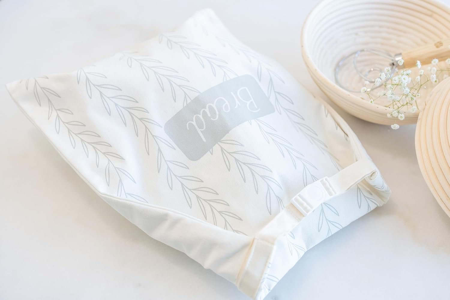 Wholesale Beeswax Bread Bag 13x17 Inch Large Reusable for Sourdough Homemade Gray Leaf Pattern Pack of One Manufacturer Wholesale Beeswax Bread Bag 13x17 Inch Large Reusable for Sourdough Homemade Gray Leaf Pattern Pack of One Manufacturer