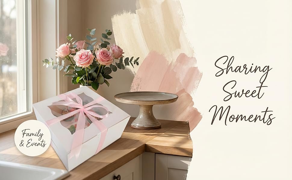 Wholesale 10-Pack Clear Window Cupcake Storage Boxes Hold 1 Small Cake 5 Cupcakes with Ribbon Stickers for Birthday Mother's Day Factory Wholesale 10-Pack Clear Window Cupcake Storage Boxes Hold 1 Small Cake 5 Cupcakes with Ribbon Stickers for Birthday Mother's Day Factory