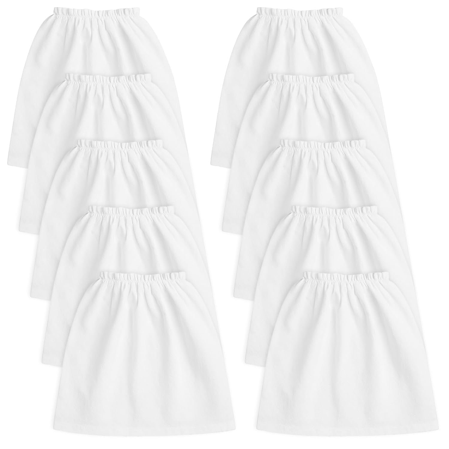 Wholesale 10Pcs White Non-Woven Nail Art Dust Suction Collector Bags Replacement for Nail Salon Equipment Durable Manufacturer