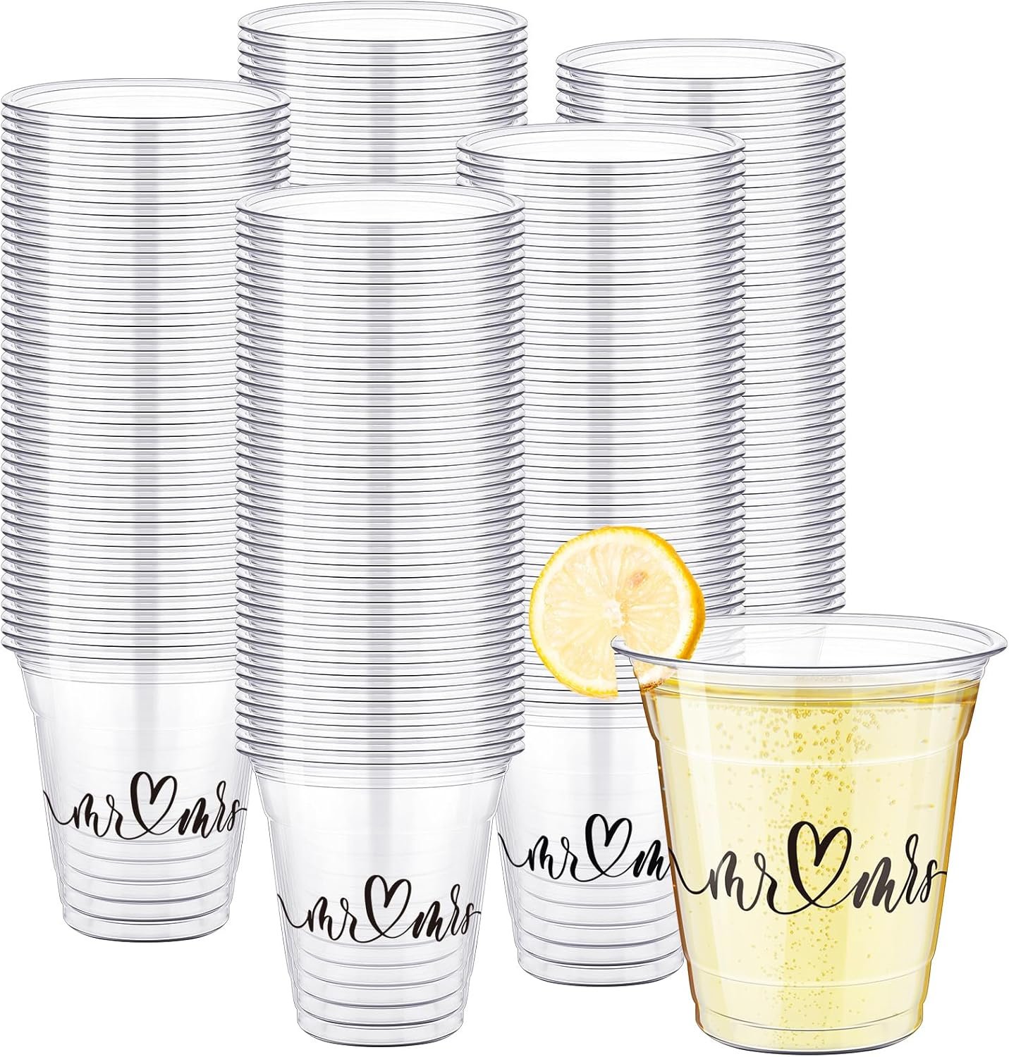 Wholesale 200 Pack 10oz Disposable Clear Plastic Cups Bulk for Wedding Reception Bridal Shower Anniversary Birthday Parties Manufacturer Wholesale 200 Pack 10oz Disposable Clear Plastic Cups Bulk for Wedding Reception Bridal Shower Anniversary Birthday Parties Manufacturer