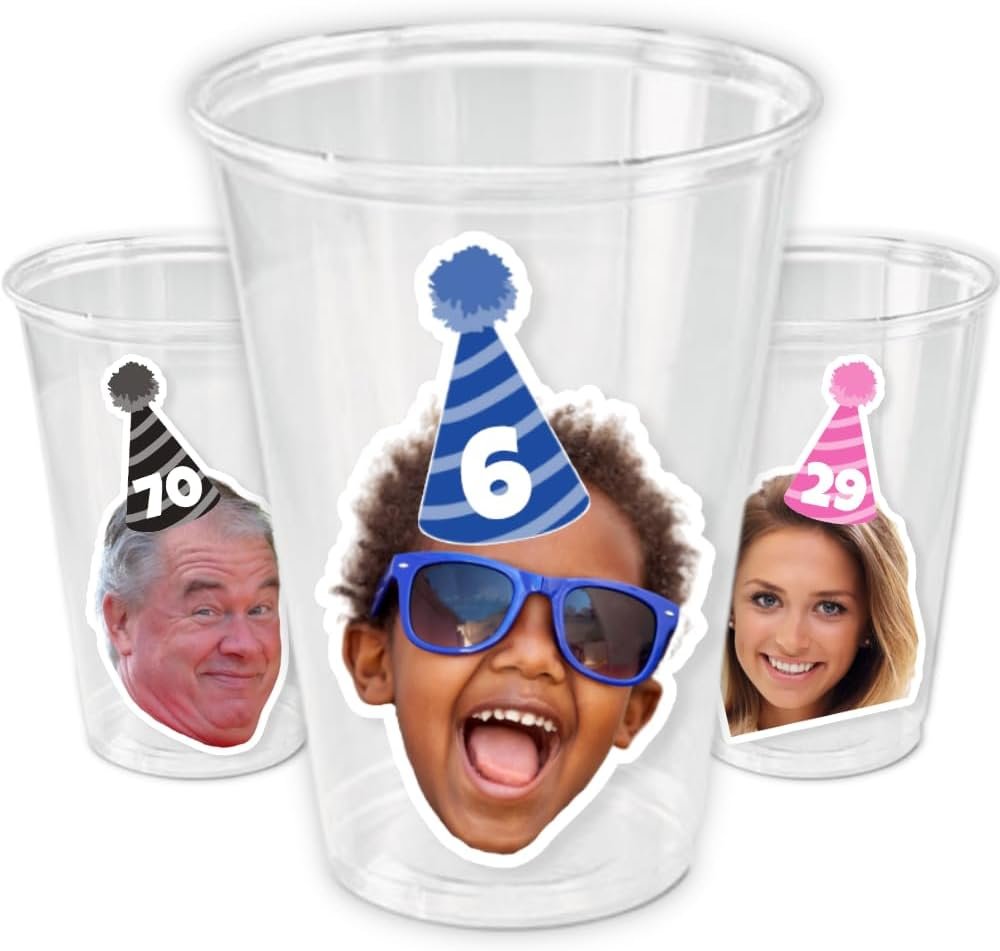 Wholesale Personalized 16oz Disposable Plastic Cups with Custom Photos Face Designs for Birthdays Weddings Bachelorette Parties Funny Drinkware Tableware for Adults Kids Factory Wholesale Personalized 16oz Disposable Plastic Cups with Custom Photos Face Designs for Birthdays Weddings Bachelorette Parties Funny Drinkware Tableware for Adults Kids Factory