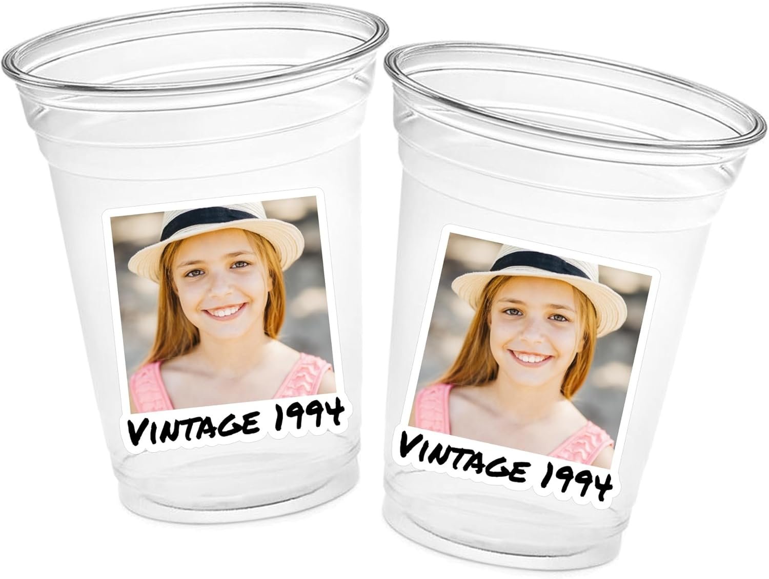 Wholesale Personalized Face Cups Set of 12 Vintage Birthday Party Custom Photo Drinkware 16 oz Manufacturer Wholesale Personalized Face Cups Set of 12 Vintage Birthday Party Custom Photo Drinkware 16 oz Manufacturer