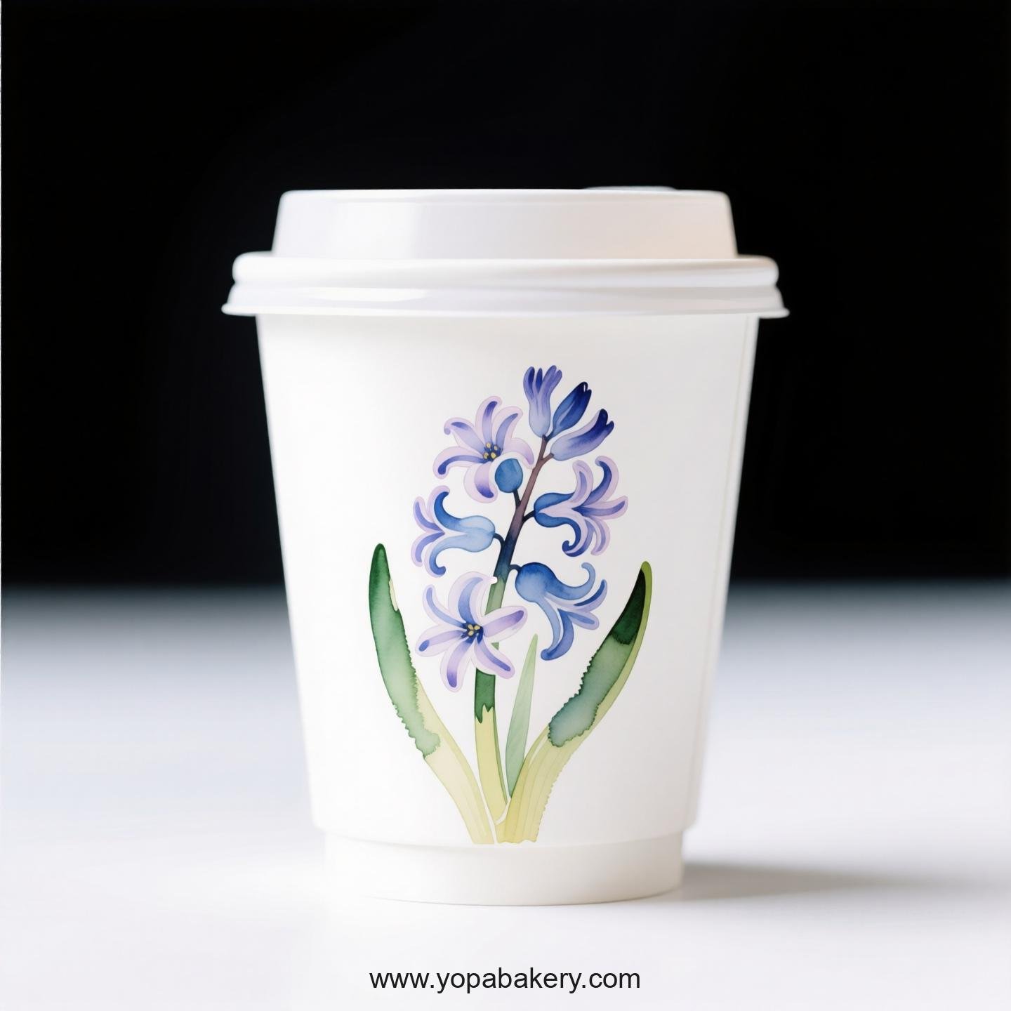 Hyacinth Design Coffee Paper Cups Factory: Cafe Owner's Choice