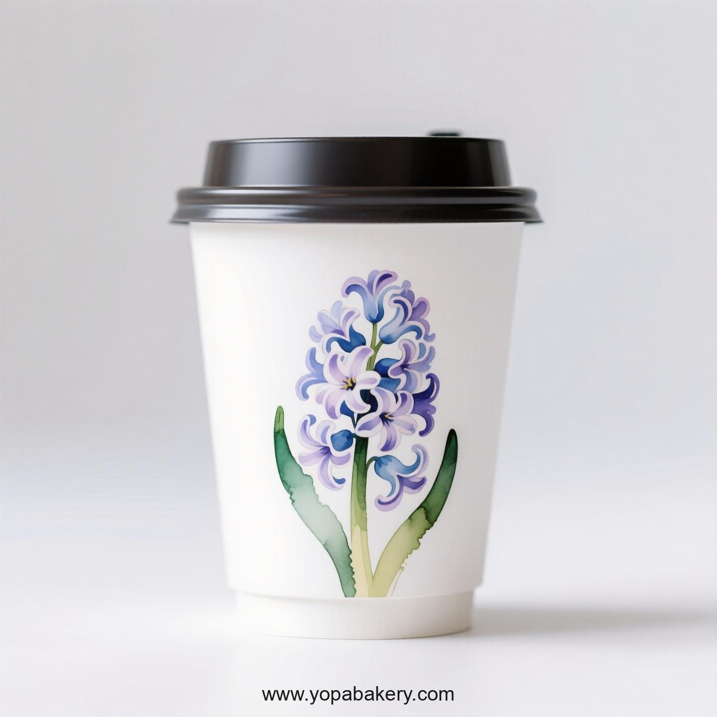 Hyacinth Design Coffee Paper Cups Factory: Cafe Owner's Choice