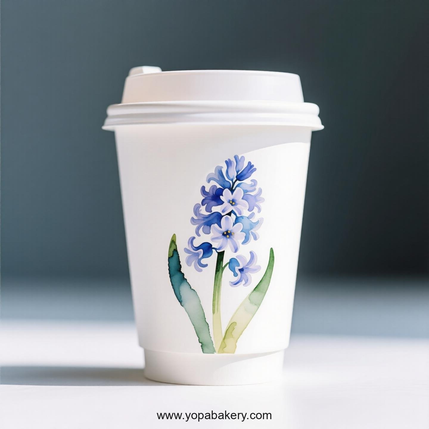 Hyacinth Design Coffee Paper Cups Factory: Cafe Owner's Choice