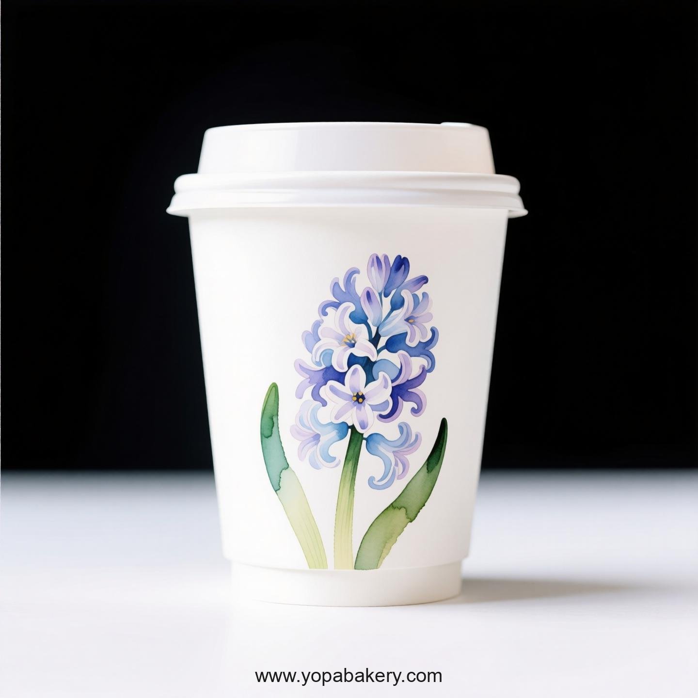 Hyacinth Design Coffee Paper Cups Factory: Cafe Owner's Choice