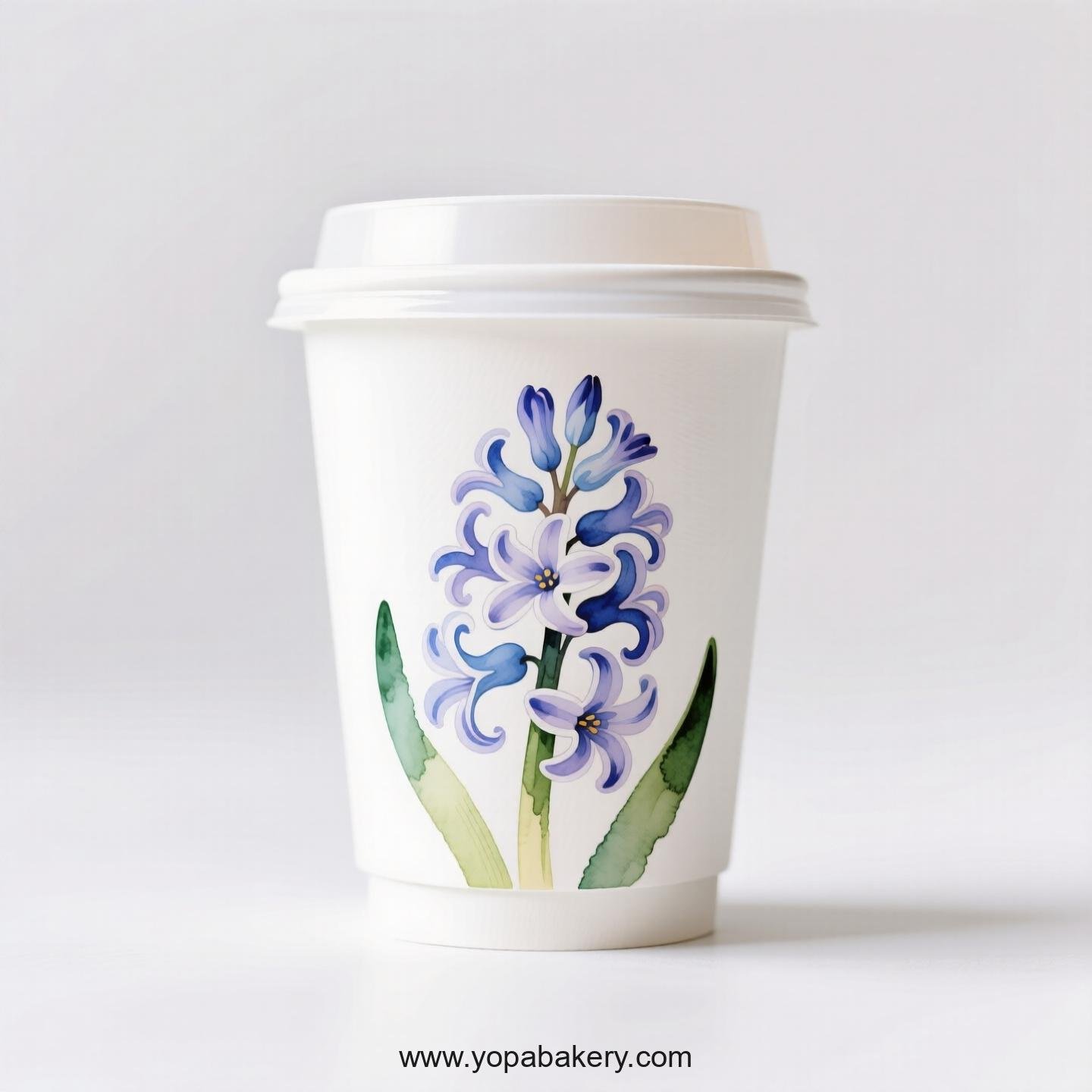 Hyacinth Design Coffee Paper Cups Factory: Cafe Owner's Choice
