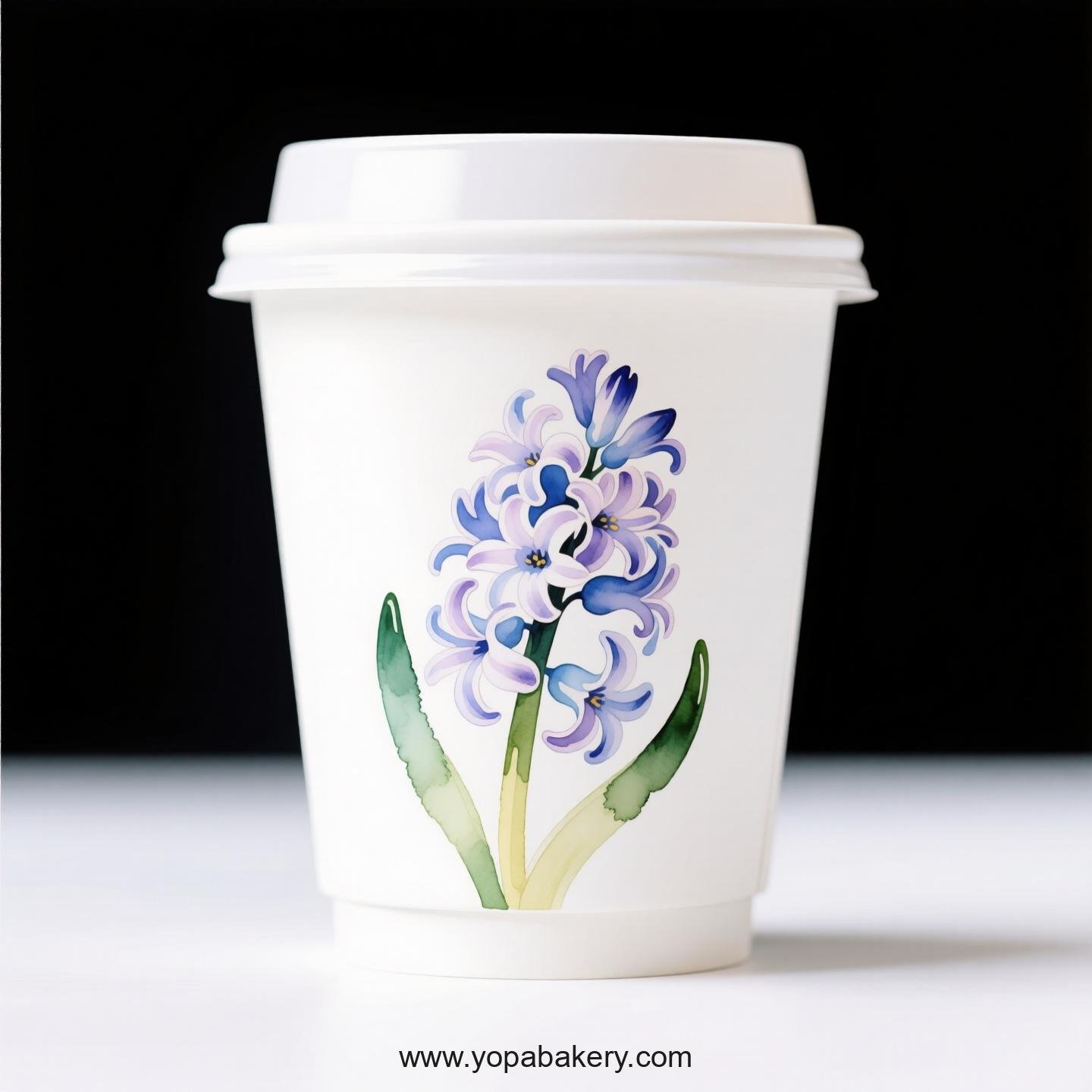 Hyacinth Design Coffee Paper Cups Factory: Cafe Owner's Choice