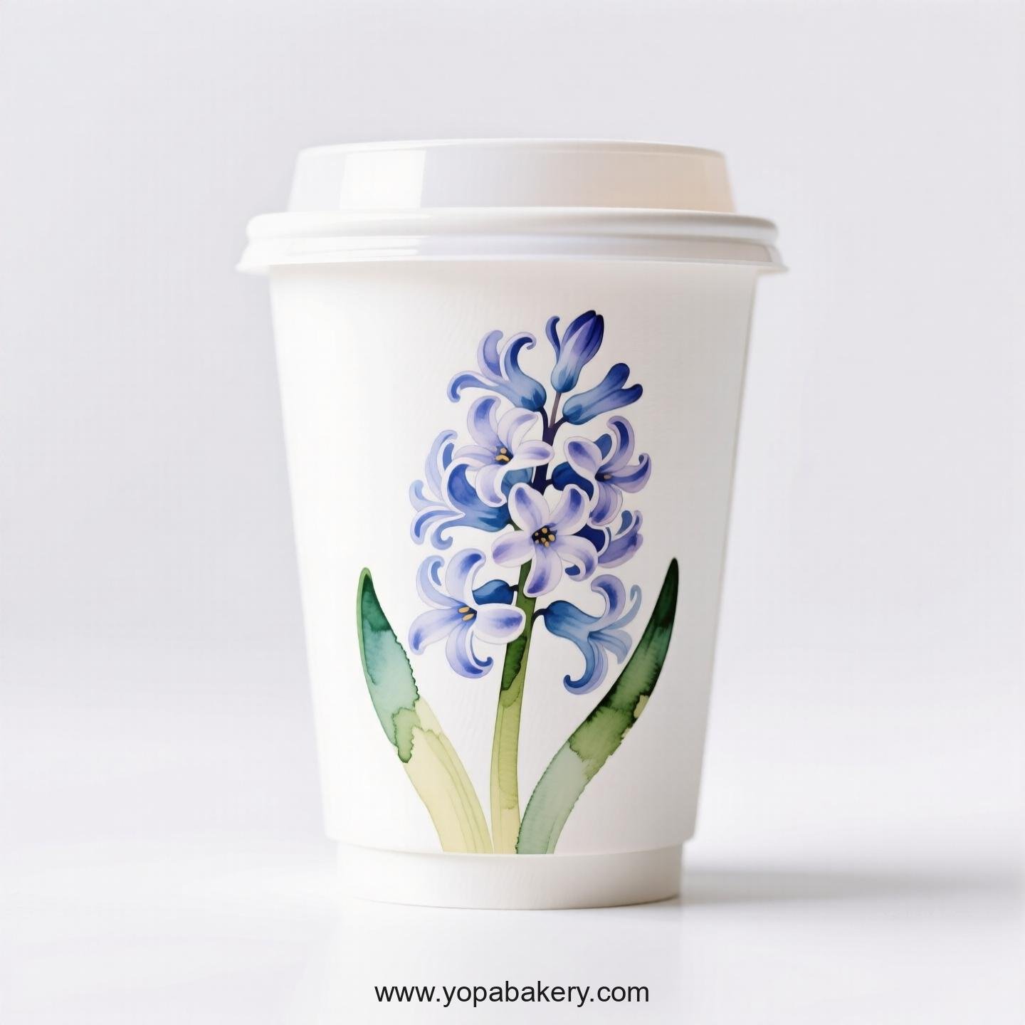 Hyacinth Design Coffee Paper Cups Factory: Cafe Owner's Choice