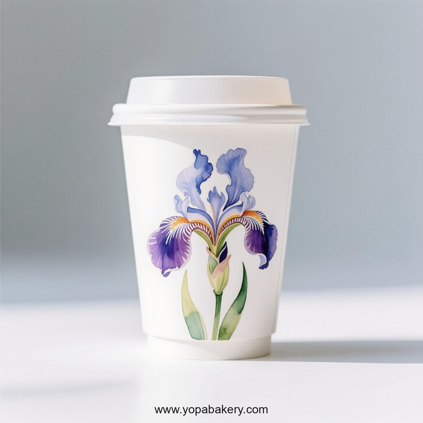 Iris Design Coffee Paper Cups: Reliable Supplier Direct