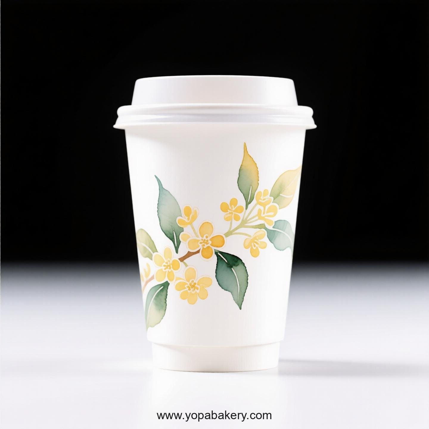 Osmanthus Design Coffee Paper Cups Factory: Bespoke Design Service
