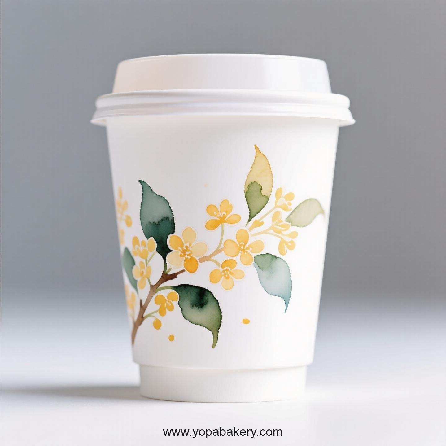 Osmanthus Design Coffee Paper Cups Factory: Bespoke Design Service
