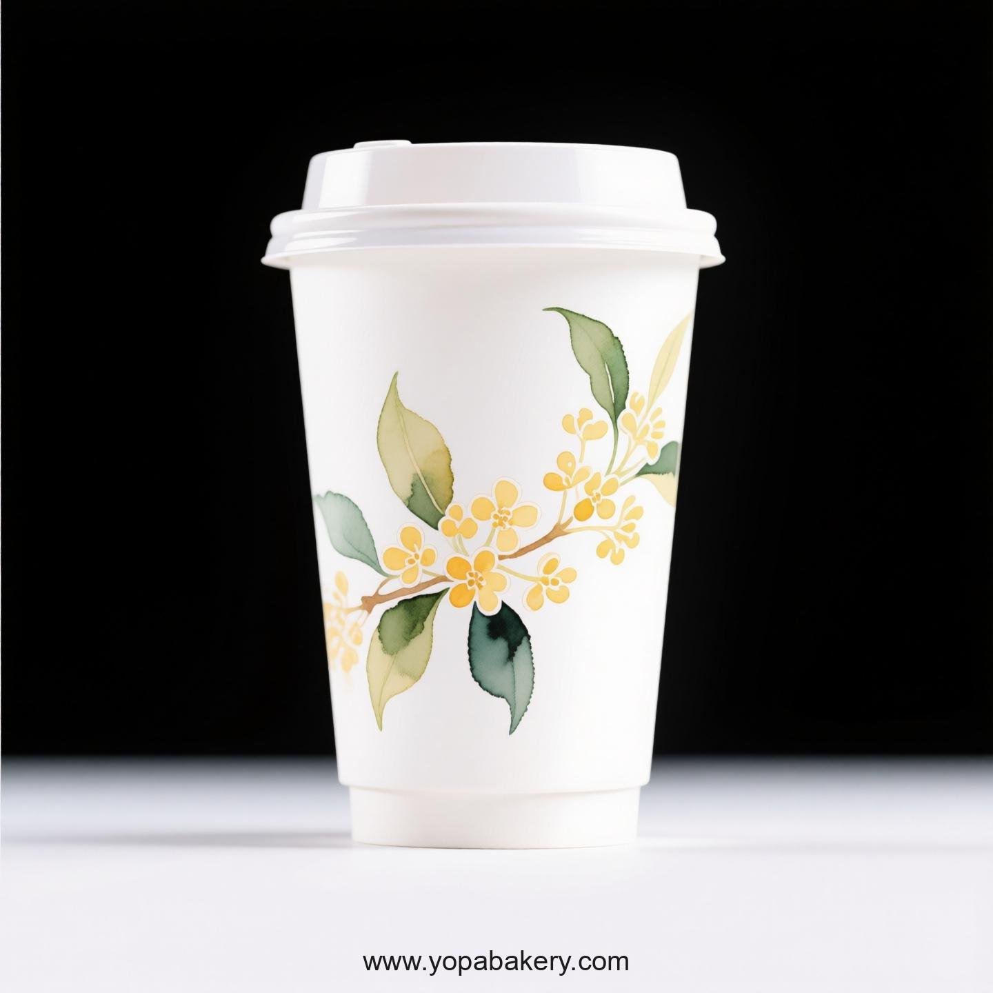 Osmanthus Design Coffee Paper Cups Factory: Bespoke Design Service