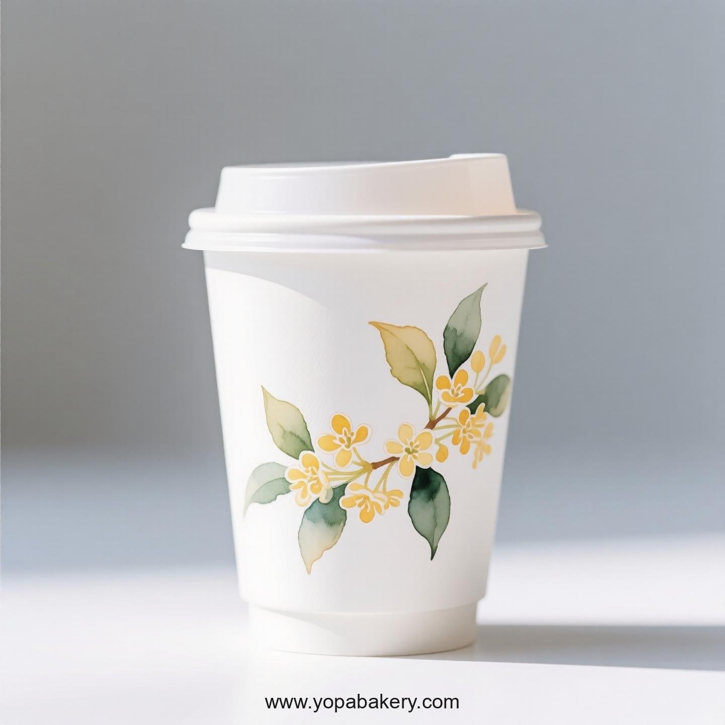 Osmanthus Design Coffee Paper Cups Factory: Bespoke Design Service