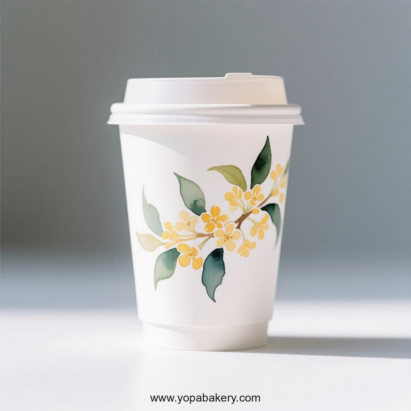 Osmanthus Design Coffee Paper Cups Factory: Bespoke Design Service